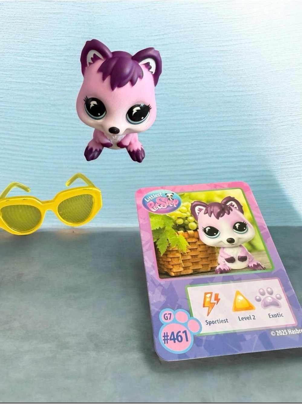Littlest Pet Shop QUOKKA G7 #461 Series 5 - Accessory & Trading Card